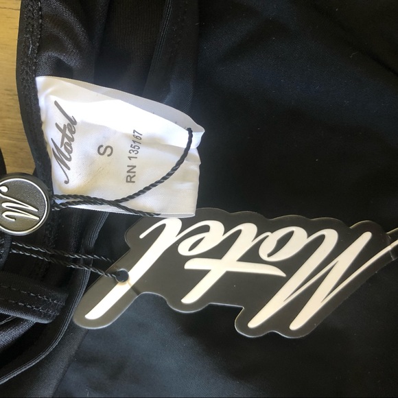 NWT Motel Rocks Black Strappy One Piece Bikini - Picture 4 of 4